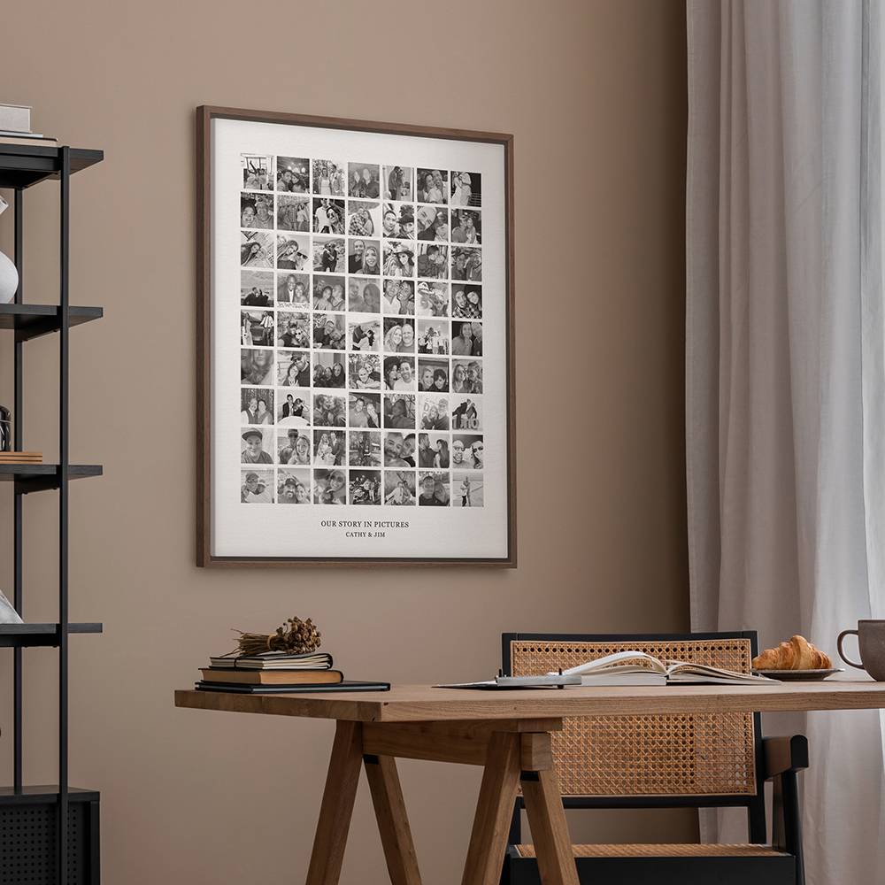 The Heirloom Collage - Scanned Photos on Canvas-5 product photo