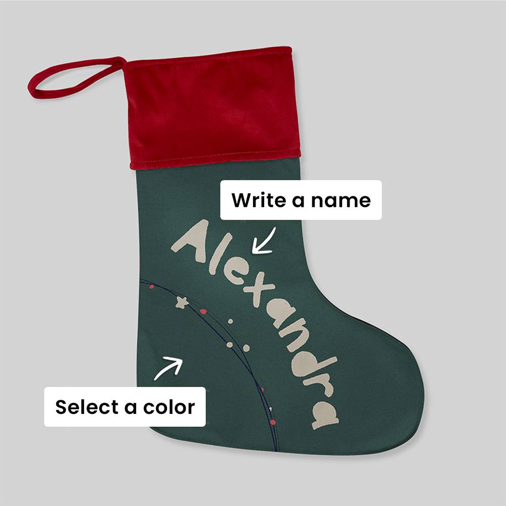 The Cozy Gathering – Custom Christmas Stocking-5 product photo