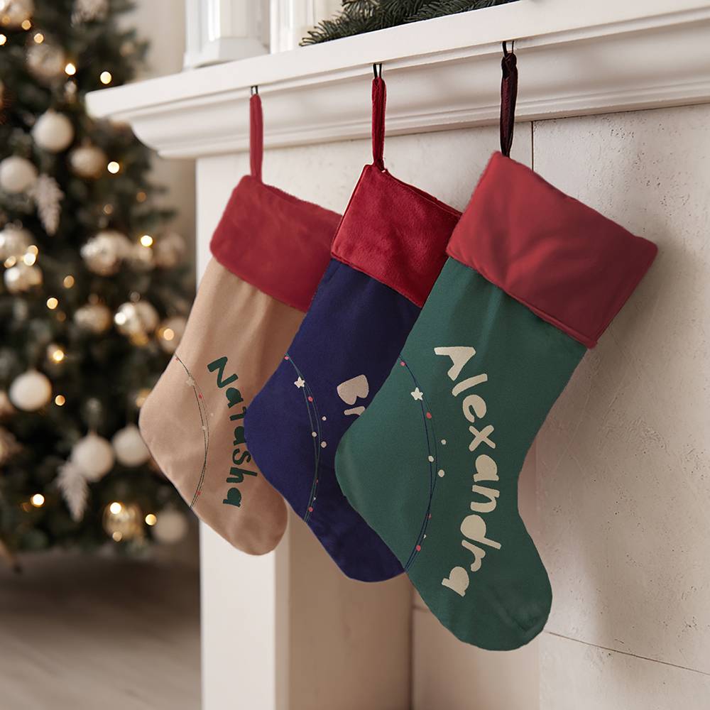 The Cozy Gathering – Custom Christmas Stocking-1 product photo