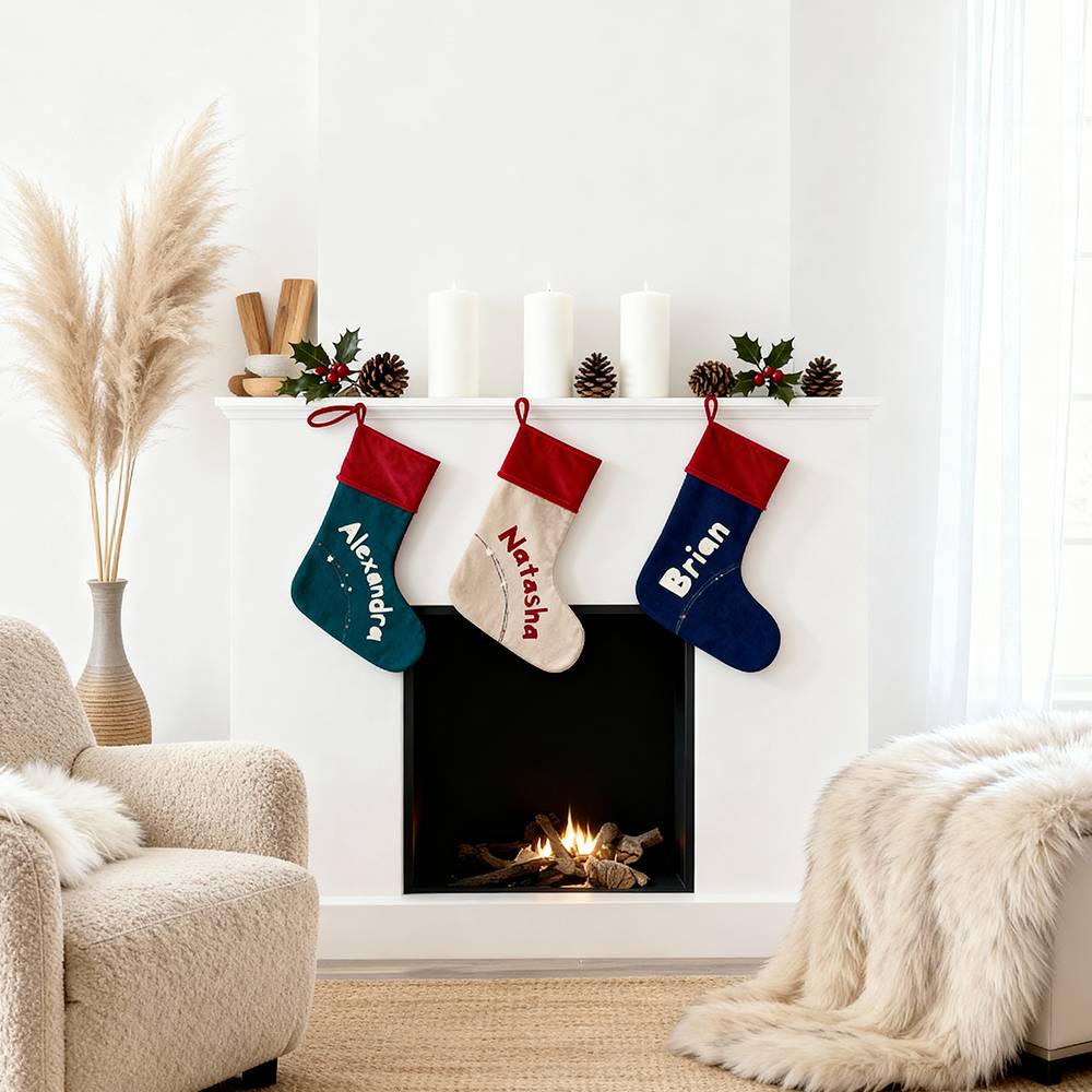 The Cozy Gathering – Custom Christmas Stocking-2 product photo