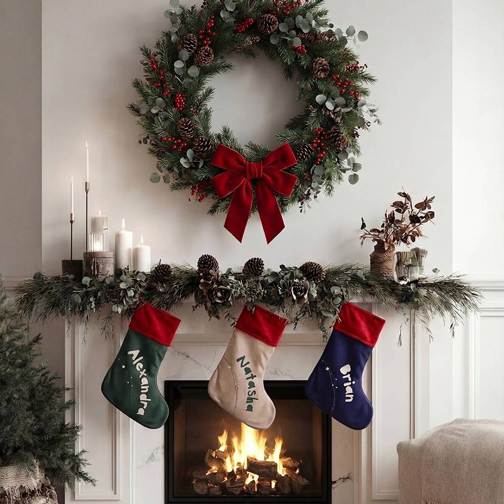 The Cozy Gathering β Custom Christmas Stocking-3 The Cozy Gathering β Custom Christmas Stocking-3 product photo