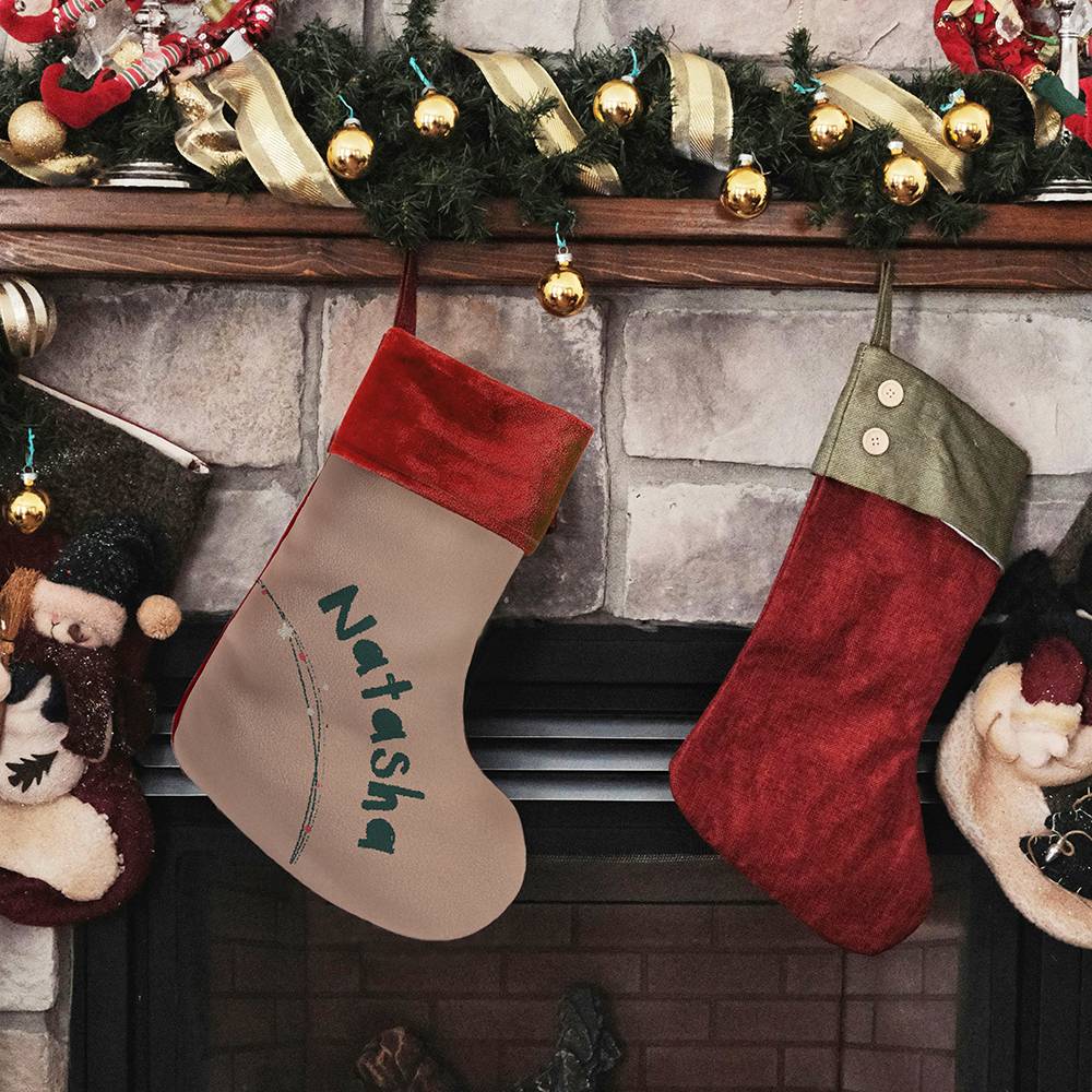 The Cozy Gathering – Custom Christmas Stocking Set of Five-6 The Cozy Gathering – Custom Christmas Stocking Set of Five-6 product photo