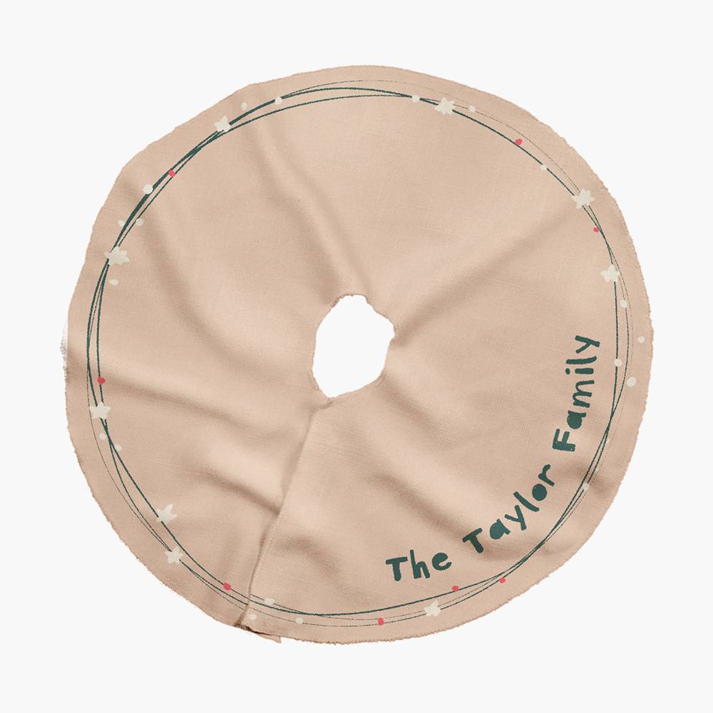 The Gift Circle  – Custom Christmas Tree Skirt-5 product photo