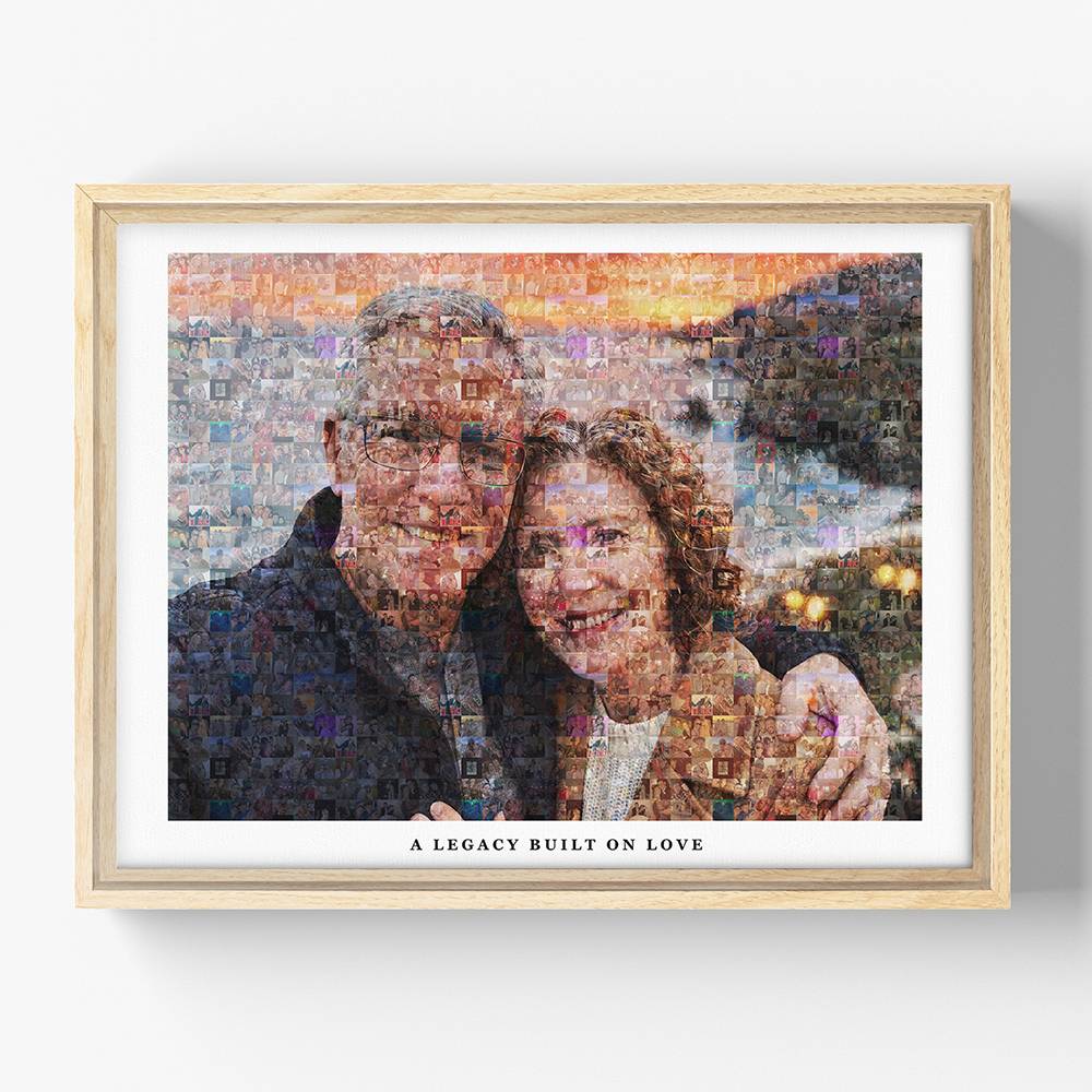 The Heirloom Mosaic - Custom Horizontal Canvas-7 product photo