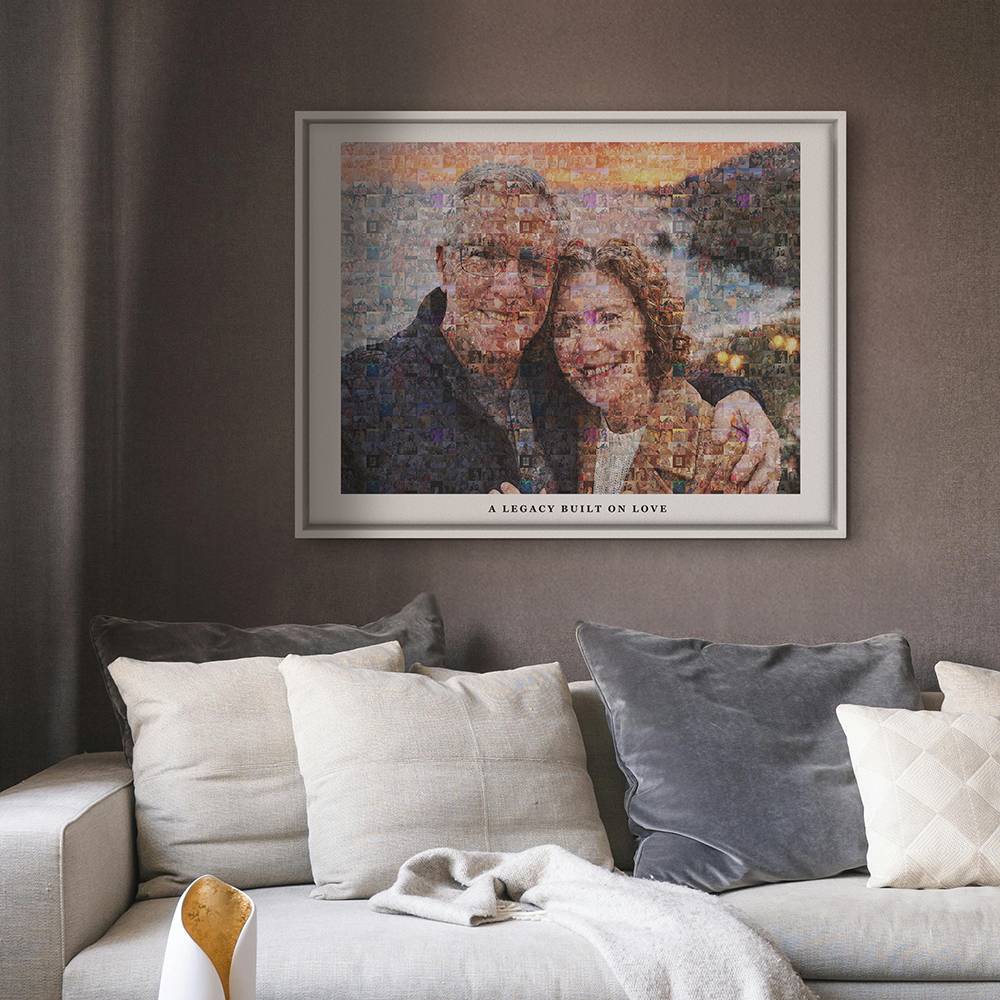 The Heirloom Mosaic - Custom Horizontal Canvas-6 product photo
