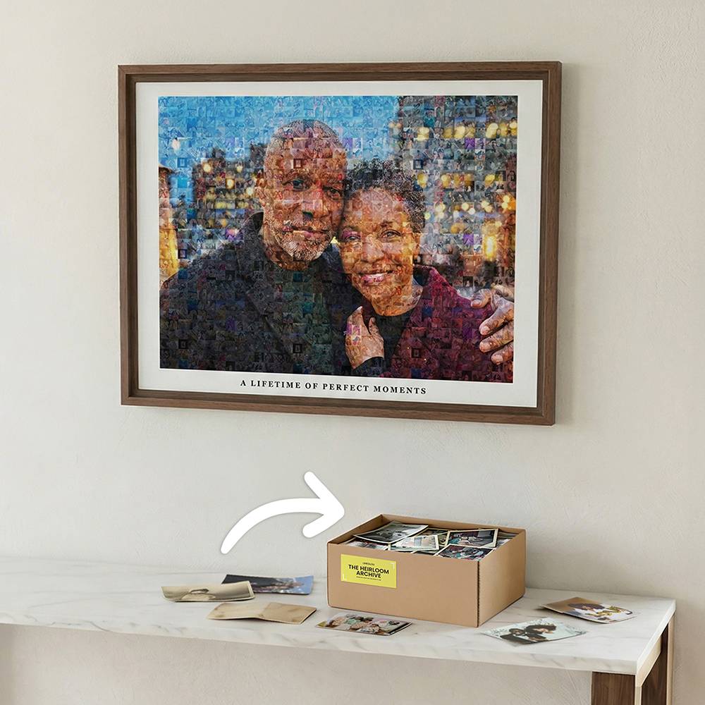 The Heirloom Mosaic - Custom Horizontal Canvas-8 product photo