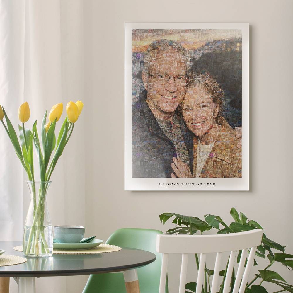 The Heirloom Mosaic - Scanned Photos on Acrylic-8 product photo