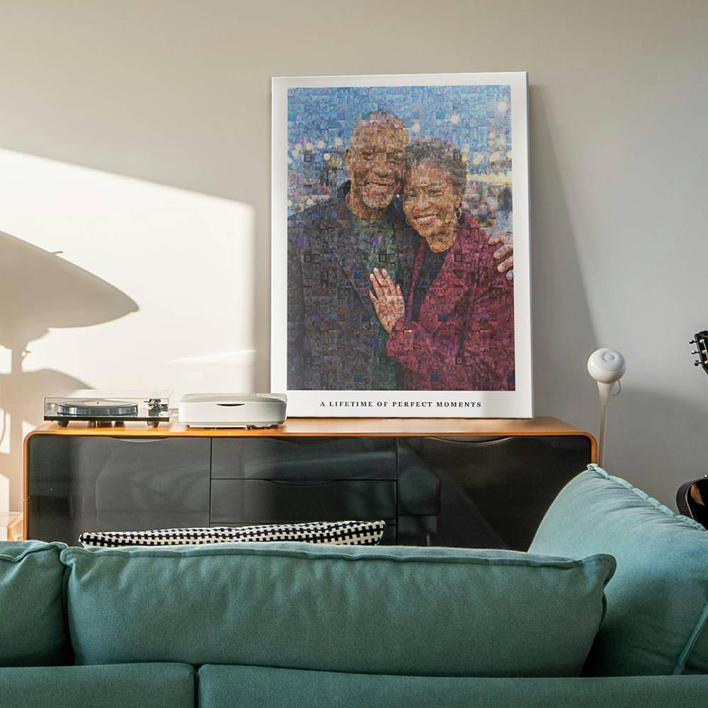 The Heirloom Mosaic - Scanned Photos on Acrylic-9 product photo