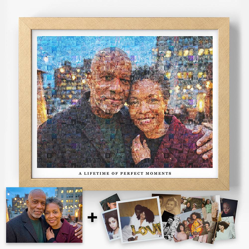 The Heirloom Mosaic - Scanned Photos on Print-10 product photo
