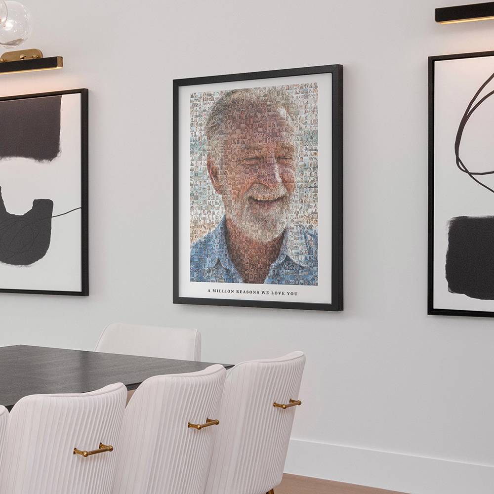 The Heirloom Mosaic - Scanned Photos on Print-8 product photo