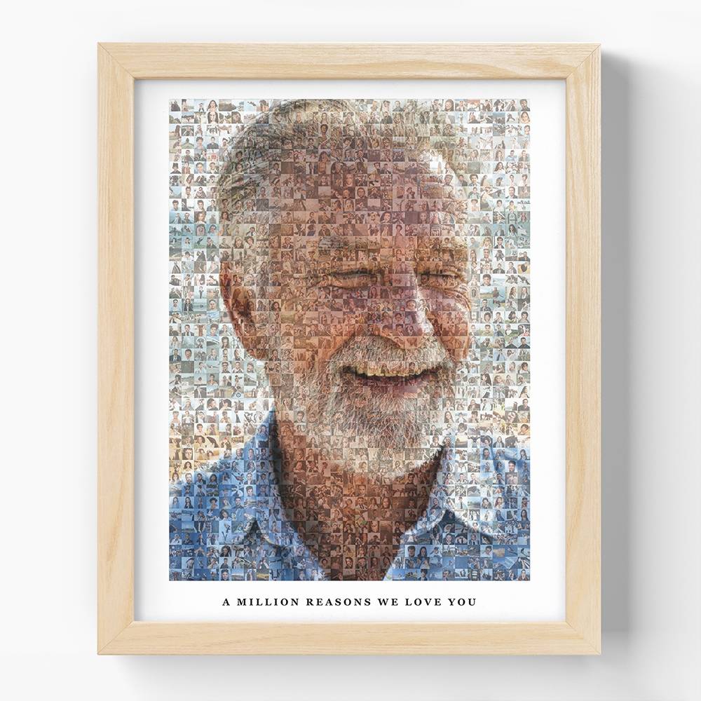 The Heirloom Mosaic - Scanned Photos on Print-7 product photo