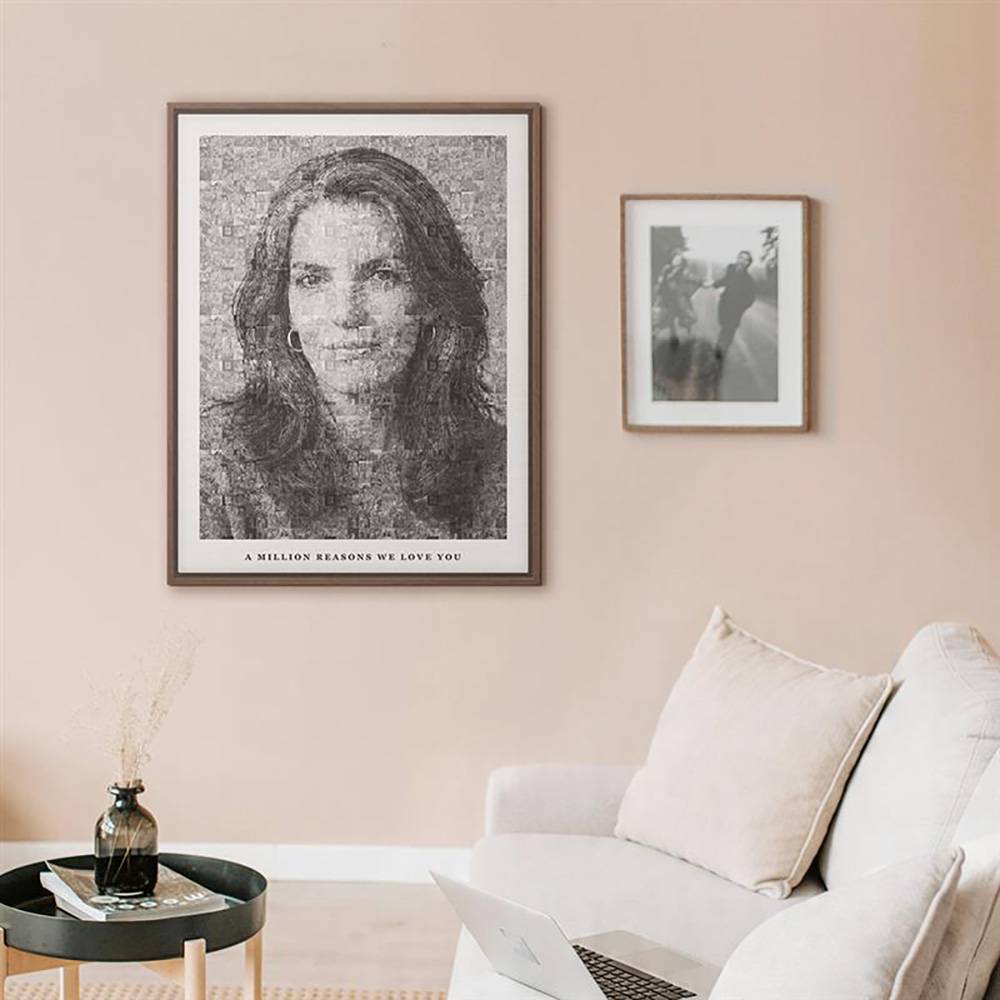 The Heirloom Mosaic - Scanned Photos on Canvas-8 product photo