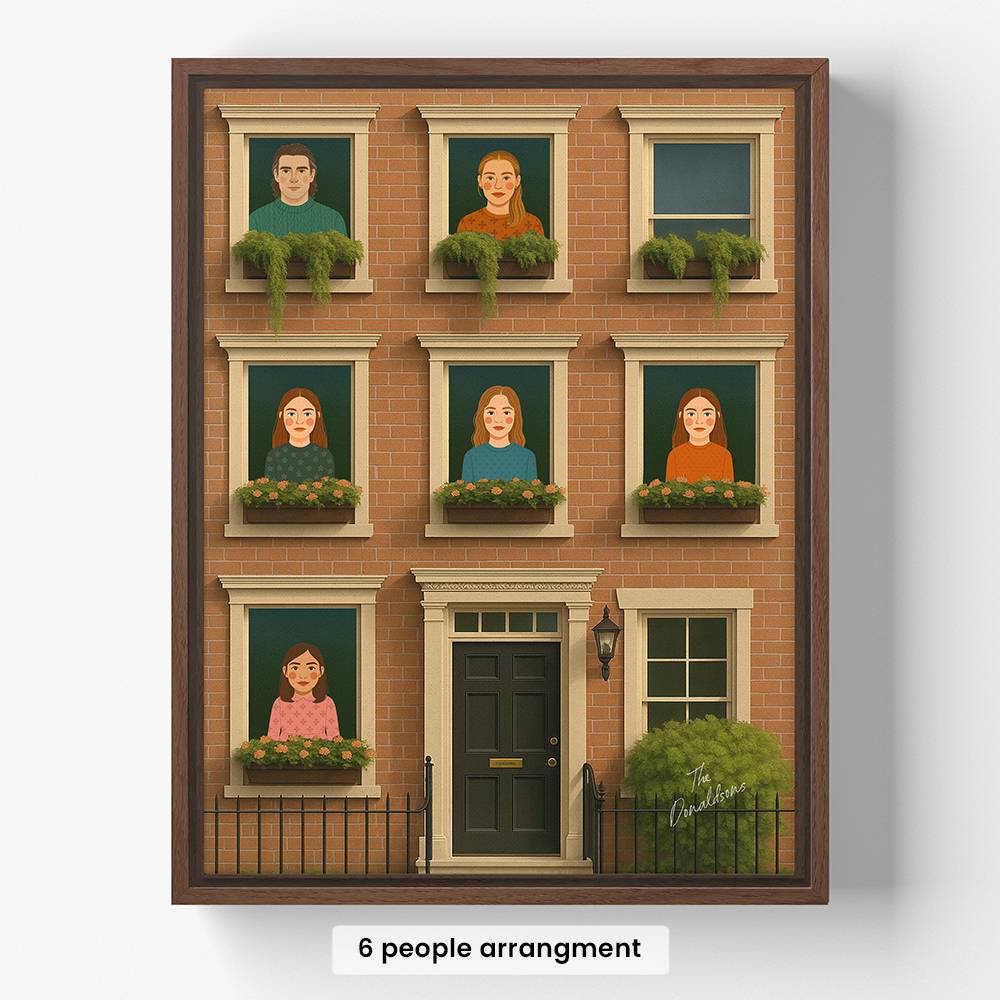 The Home Edit – Custom Portrait Canvas for Four-5 product photo