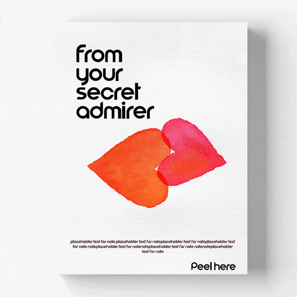 The Love Reveal – Custom Peel-to-Reveal Canvas Cover-7 product photo