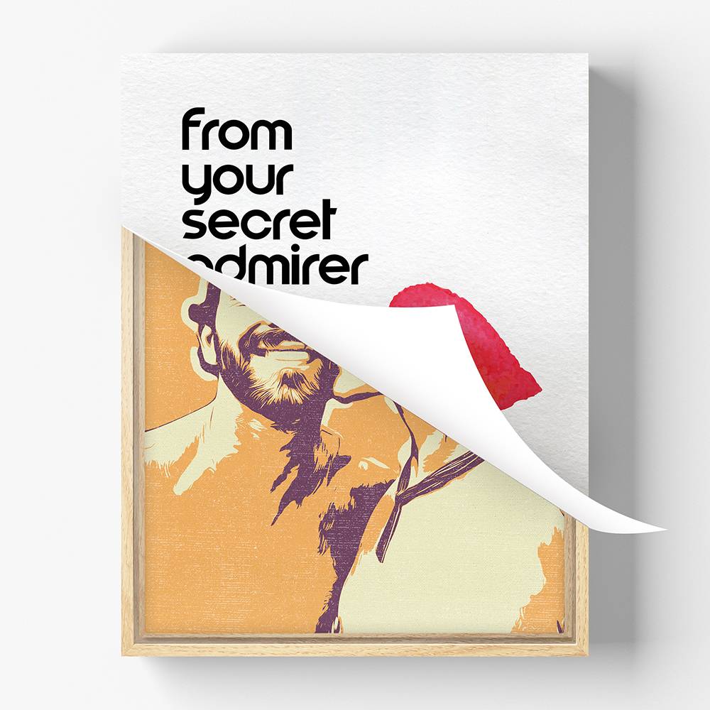 The Love Reveal – Custom Peel-to-Reveal Canvas Cover-1 product photo