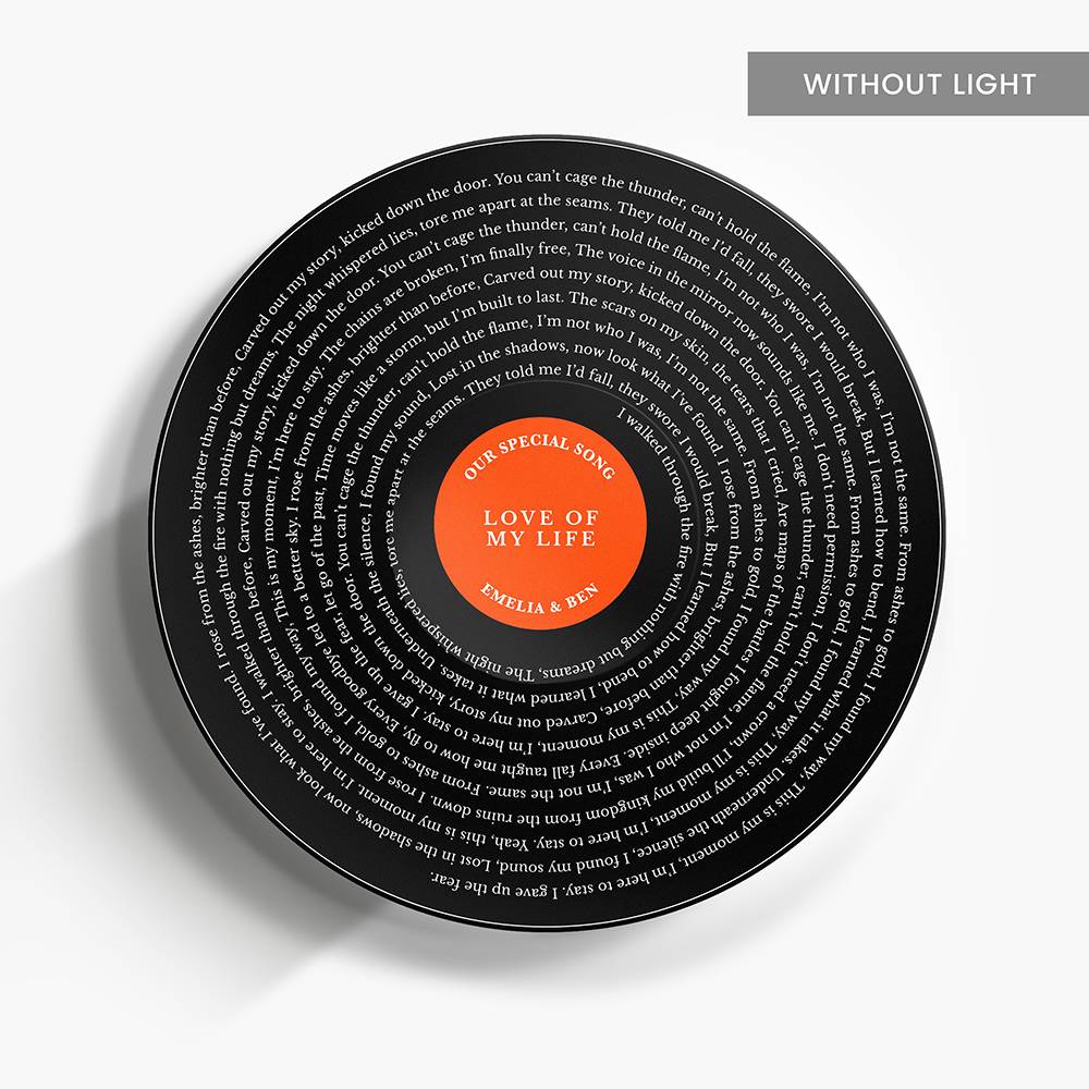 The Music Memory - 3D Custom Record-3 The Music Memory - 3D Custom Record-3 product photo