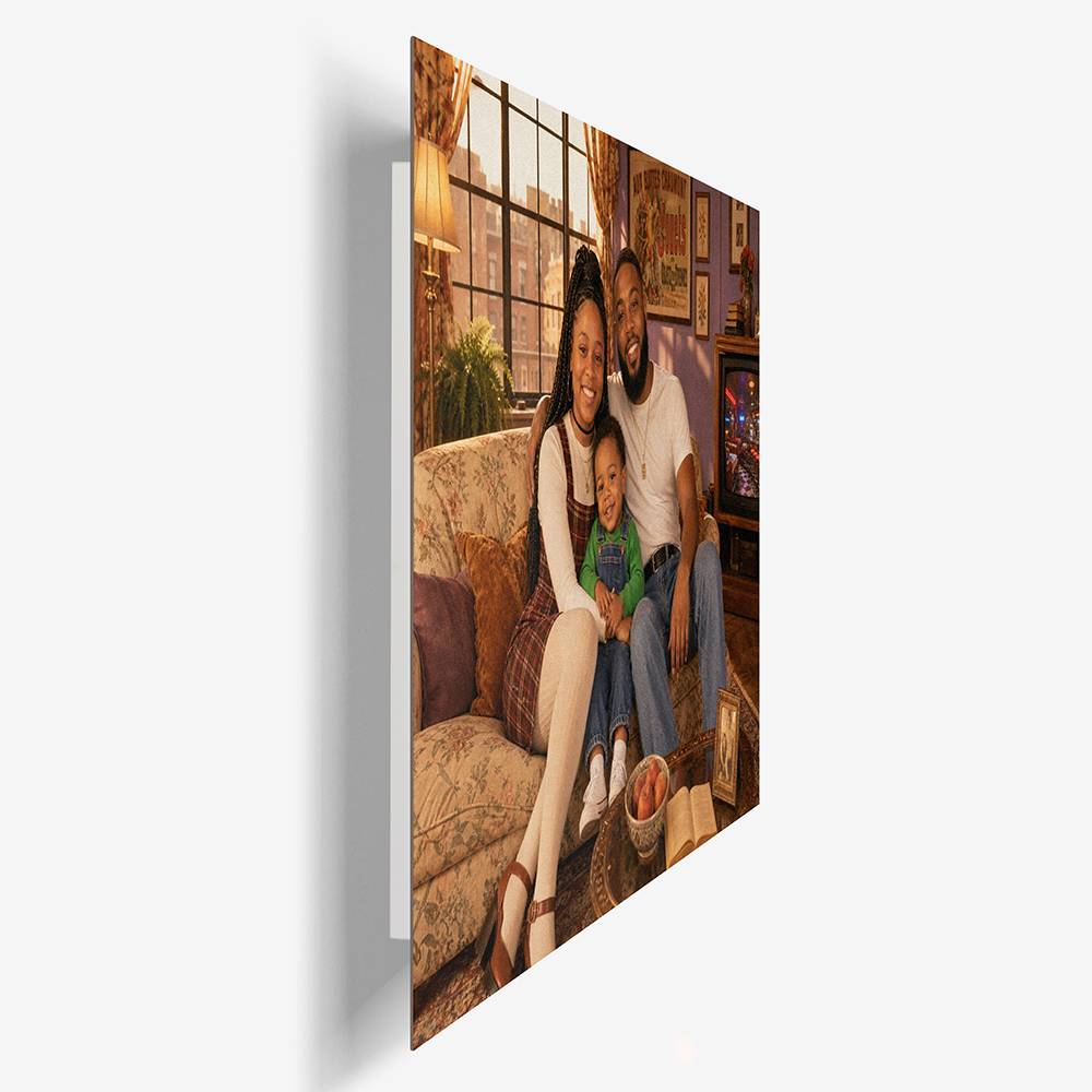 The Nostalgia Lounge – Custom Portrait Metal-7 product photo