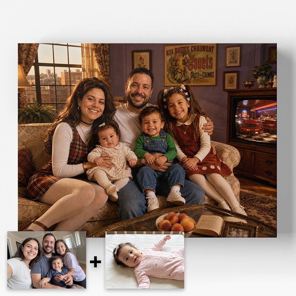 The Nostalgia Lounge – Custom Portrait Metal-3 product photo