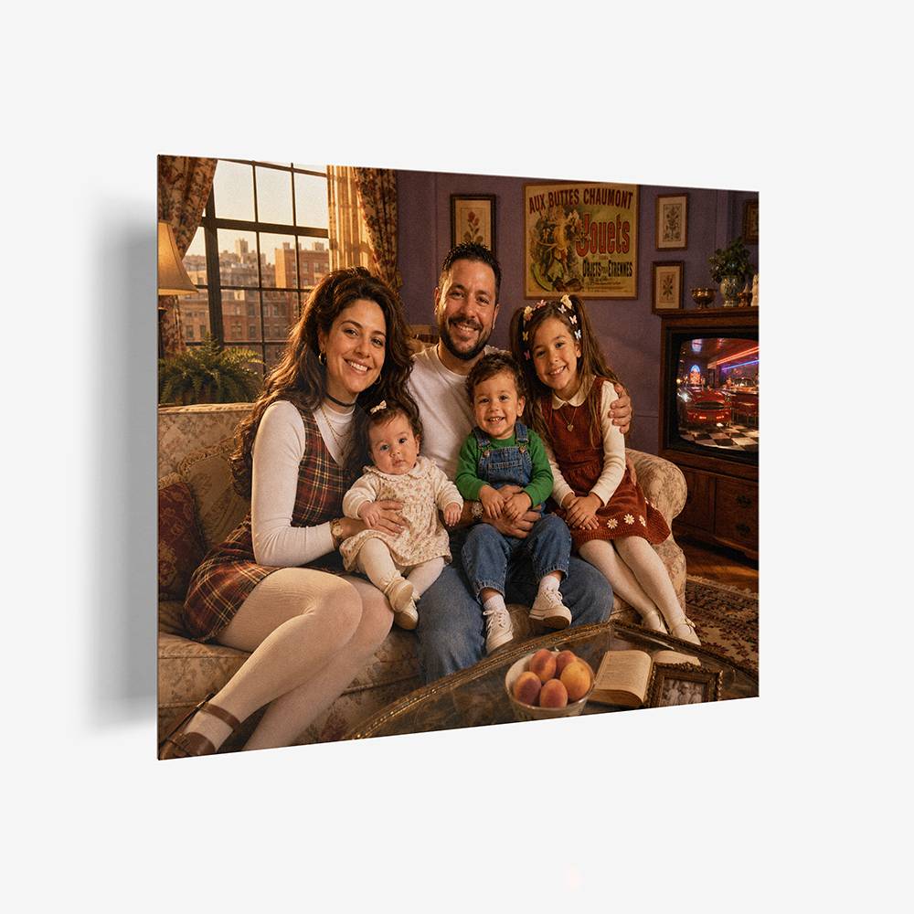 The Nostalgia Lounge – Custom Portrait Metal-5 product photo