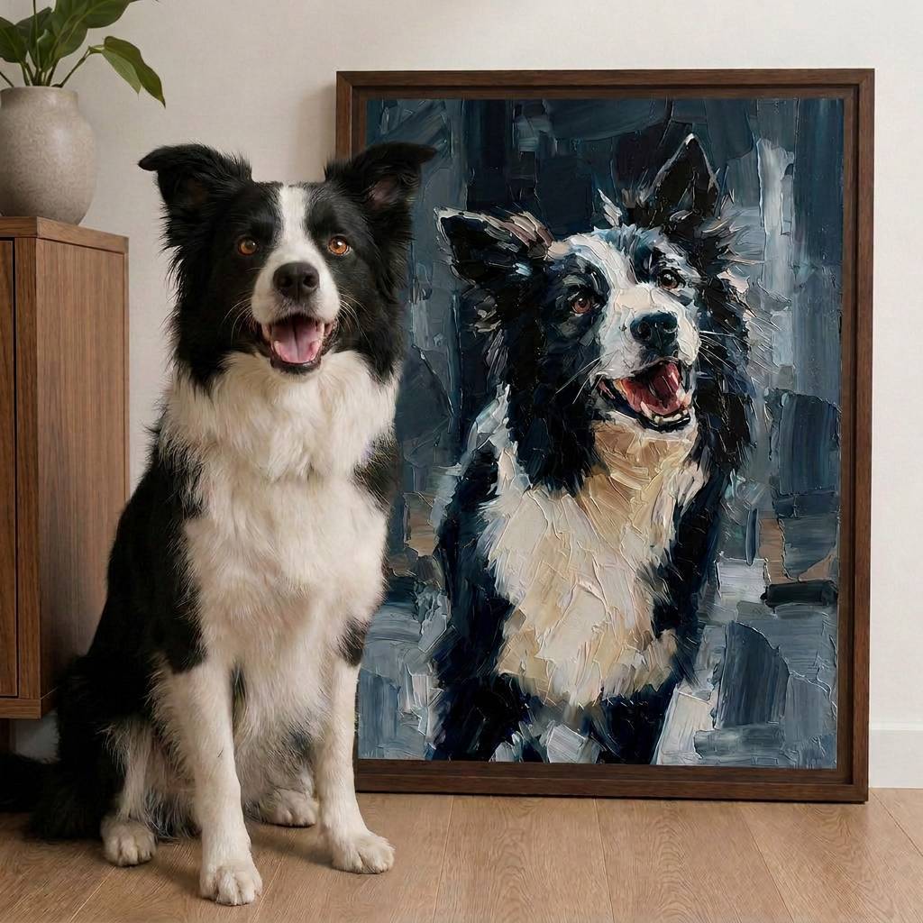The Painted Pawtrait - Custom Oil Painting Canvas for Pets-8 The Painted Pawtrait - Custom Oil Painting Canvas for Pets-8 product photo