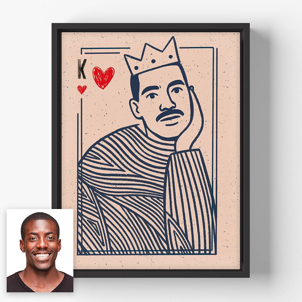 The Pair - Custom Line Art Canvas-9 The Pair - Custom Line Art Canvas-9 product photo