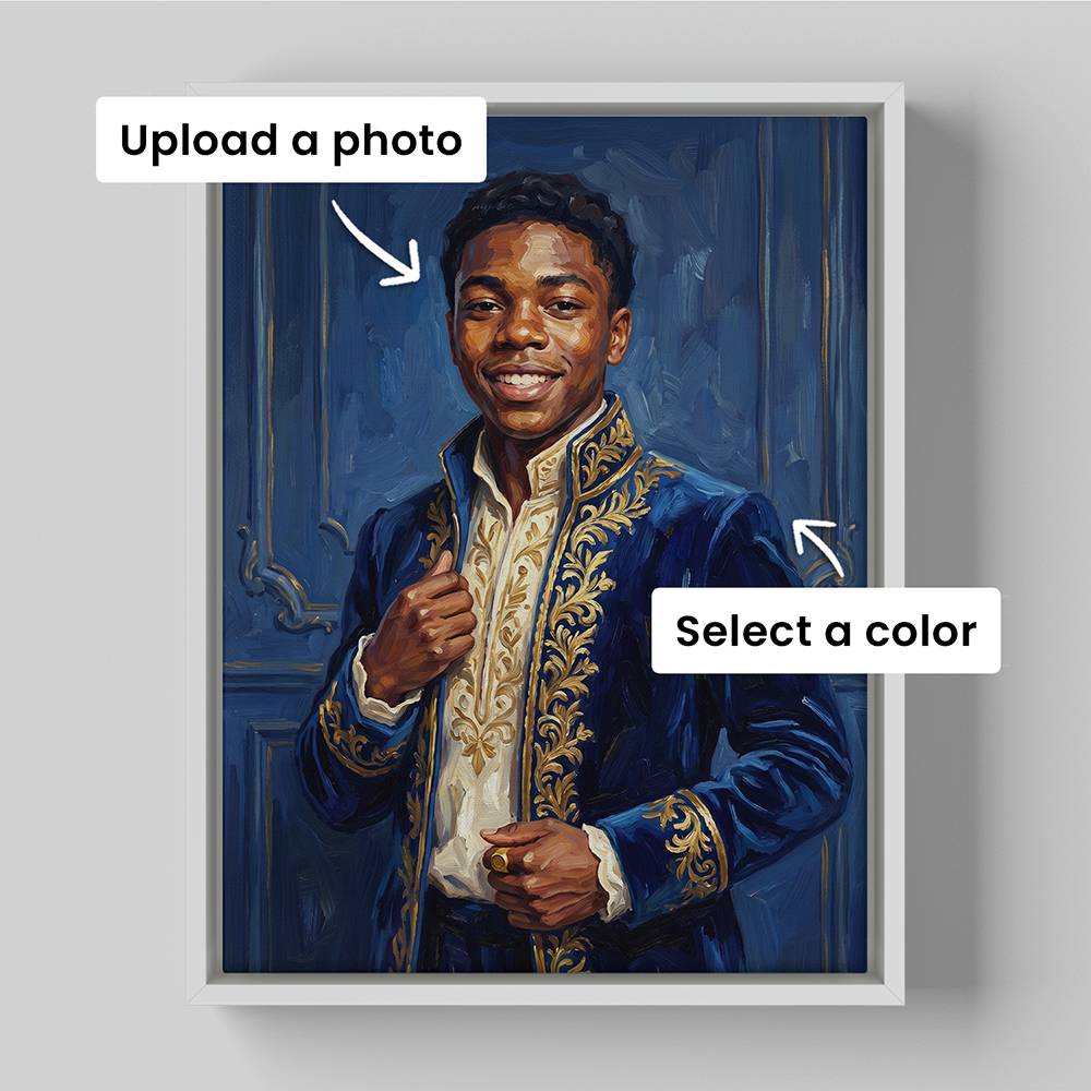 The Royal Heir β Custom Portrait Canvas-5 The Royal Heir β Custom Portrait Canvas-5 product photo