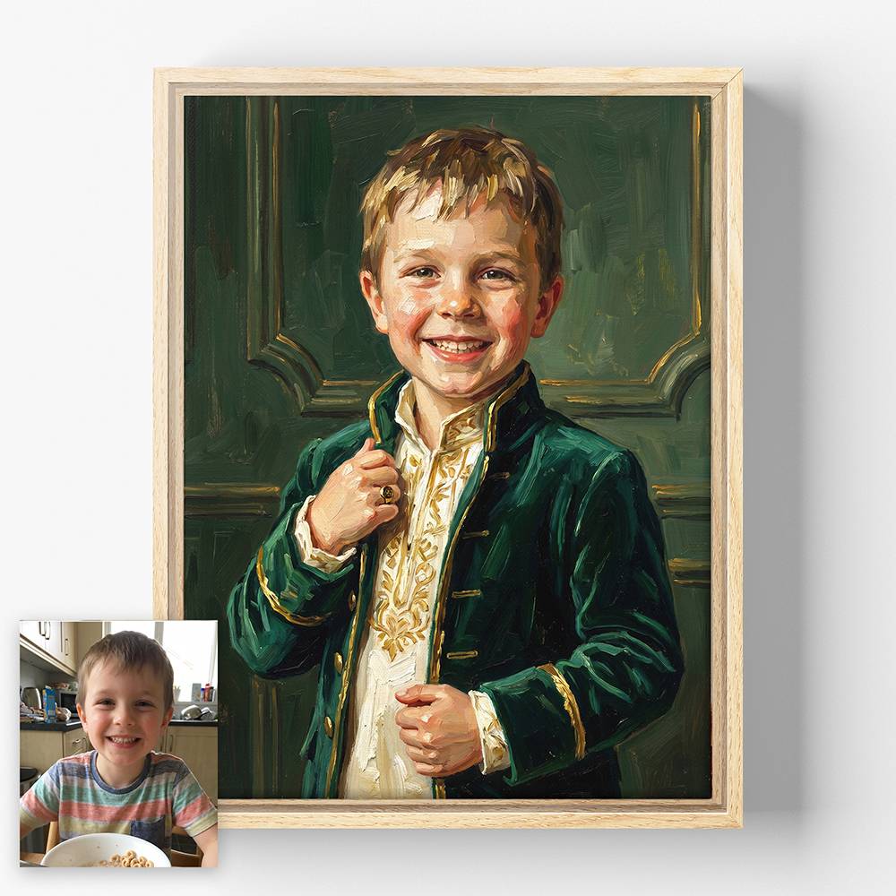 The Royal Heir β Custom Portrait Canvas-1 The Royal Heir β Custom Portrait Canvas-1 product photo