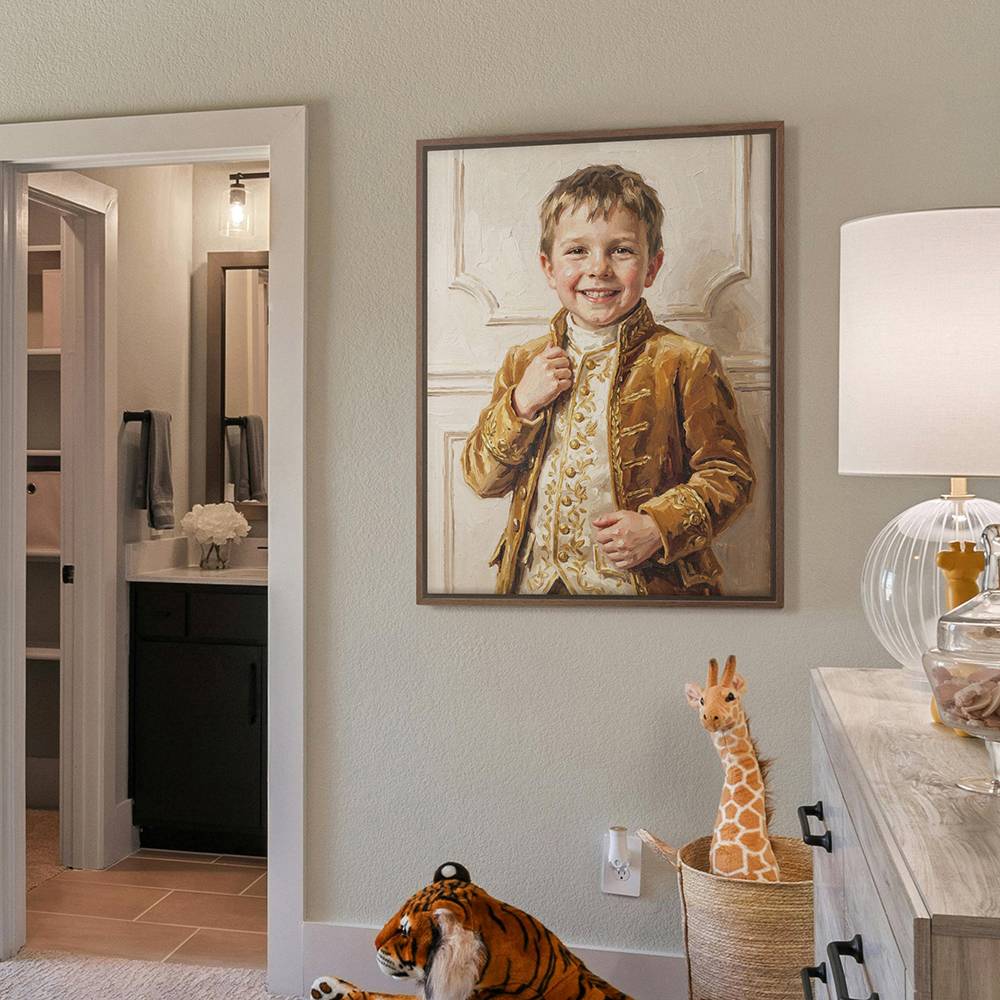 The Royal Heir β Custom Portrait Canvas-2 The Royal Heir β Custom Portrait Canvas-2 product photo