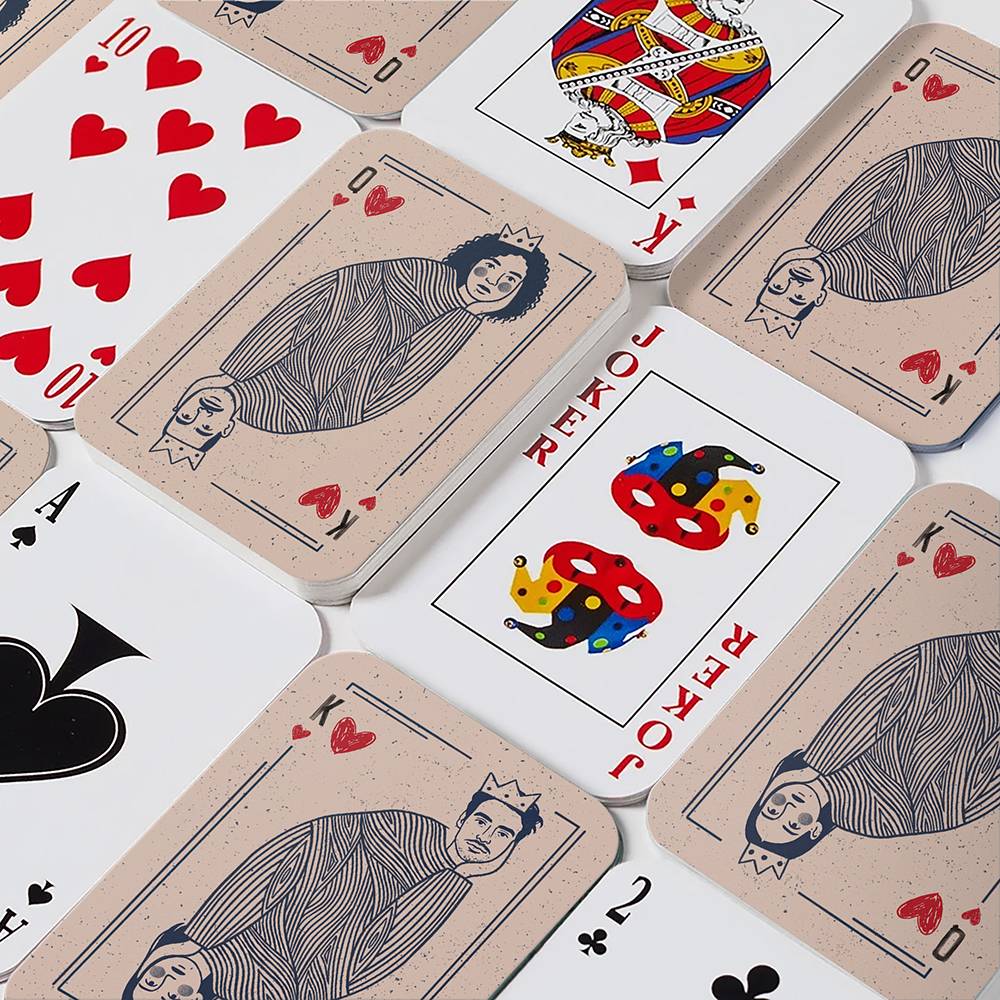 The Royal Match - Custom Playing Cards-6 The Royal Match - Custom Playing Cards-6 product photo