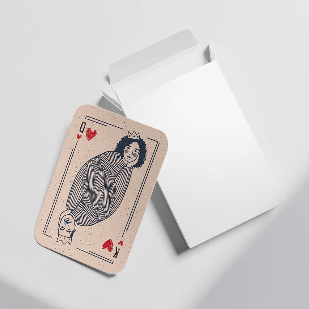 The Royal Match - Custom Playing Cards-3 product photo