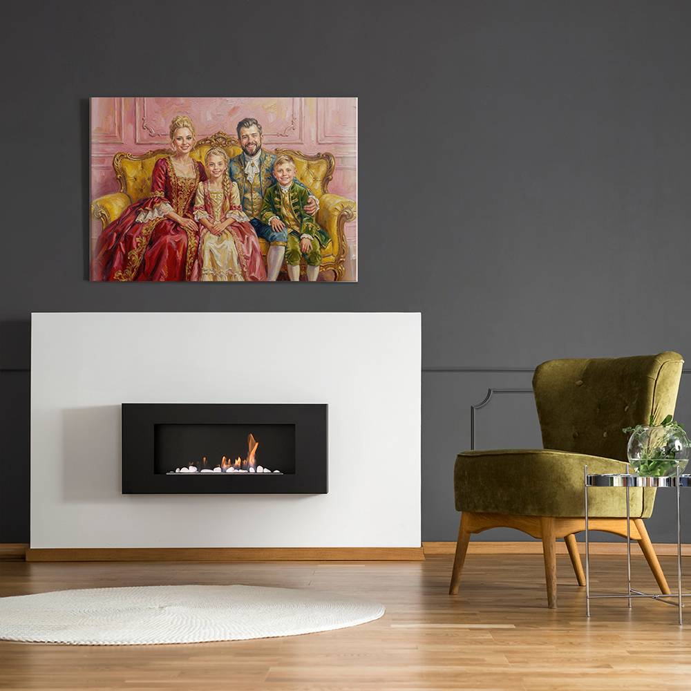 The Royals - Custom Family Portrait Acrylic-6 The Royals - Custom Family Portrait Acrylic-6 product photo