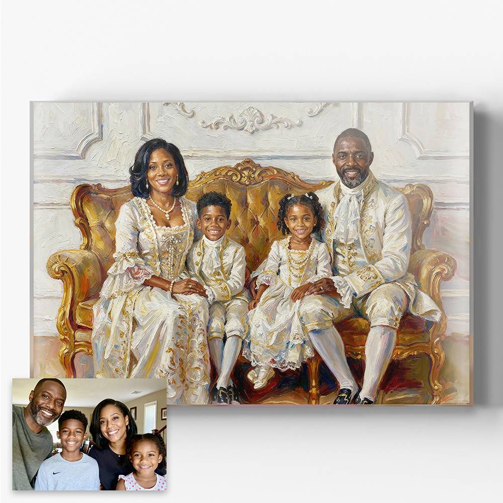 The Royals - Custom Family Portrait Acrylic-3 The Royals - Custom Family Portrait Acrylic-3 product photo