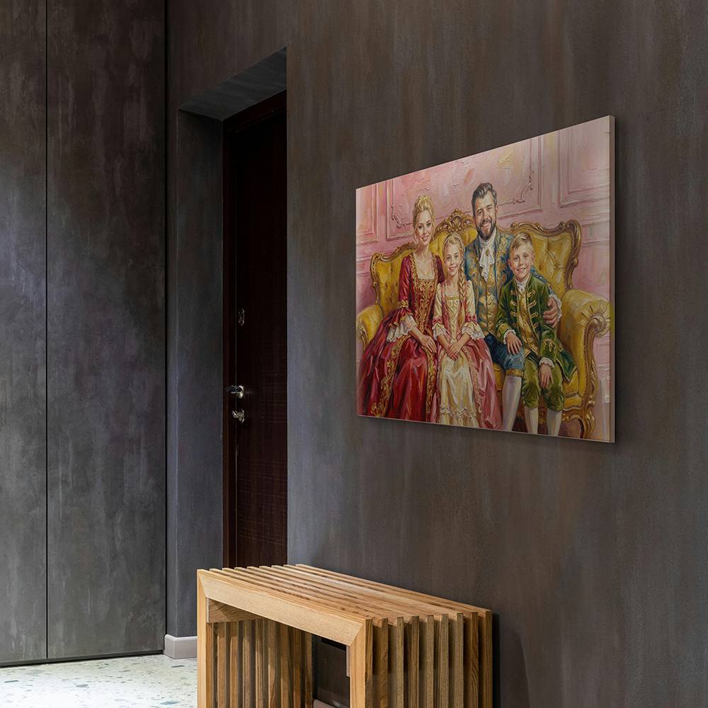 The Royals - Custom Family Portrait Acrylic-6 The Royals - Custom Family Portrait Acrylic-6 product photo