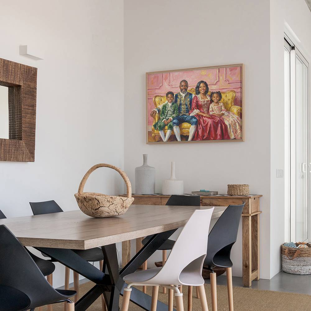 The Royals - Custom Family Portrait Canvas-1 The Royals - Custom Family Portrait Canvas-1 product photo