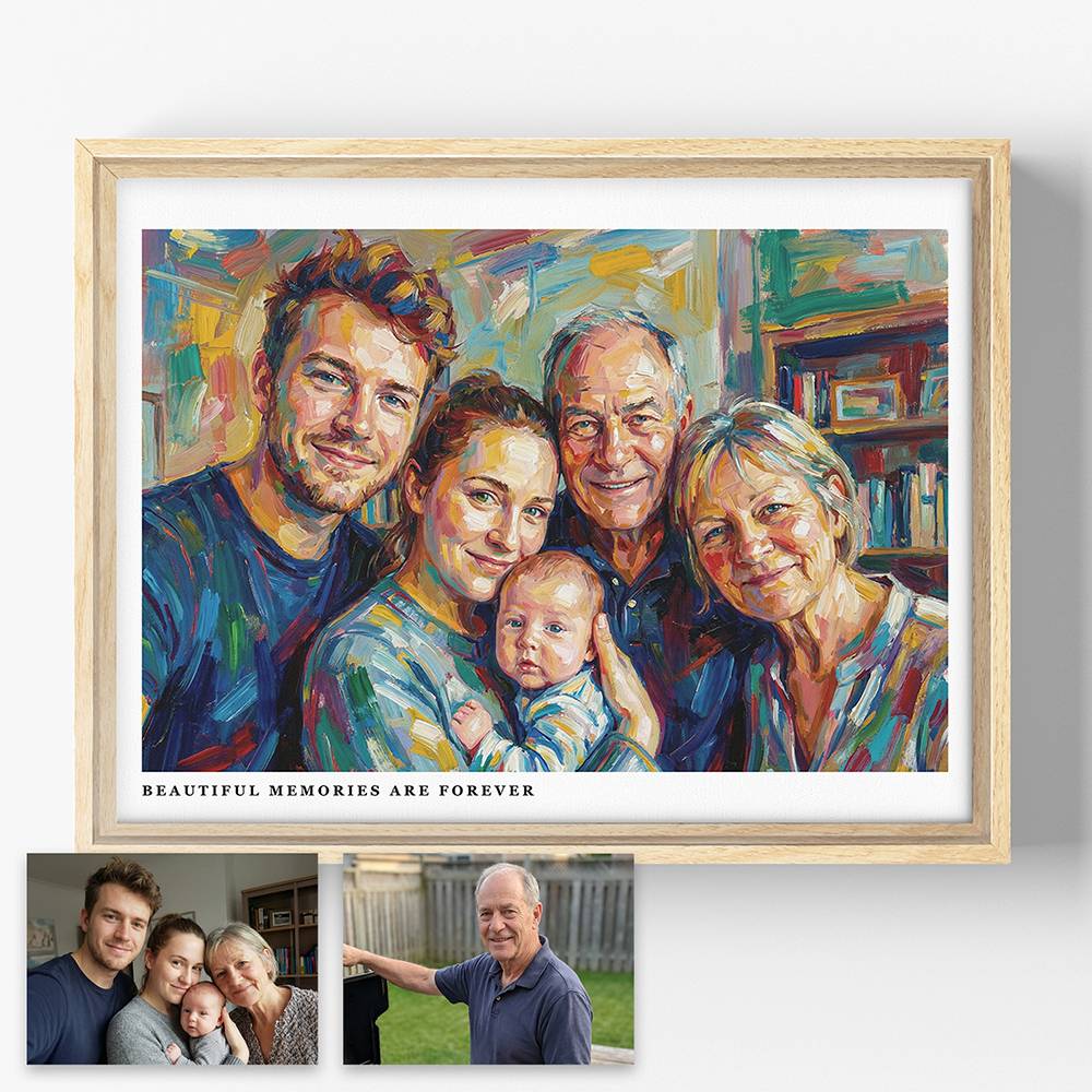 The Whole Picture - Custom Portrait Canvas-1 product photo