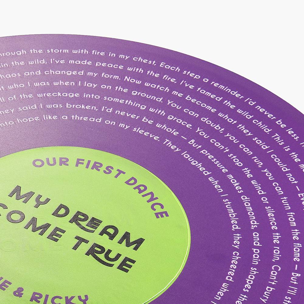 Timeless Tune - 3D Custom Record-9 Timeless Tune - 3D Custom Record-9 product photo