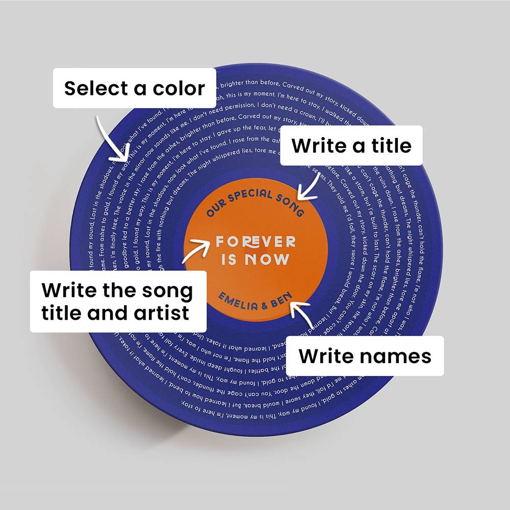 Timeless Tune - 3D Custom Record-2 Timeless Tune - 3D Custom Record-2 product photo