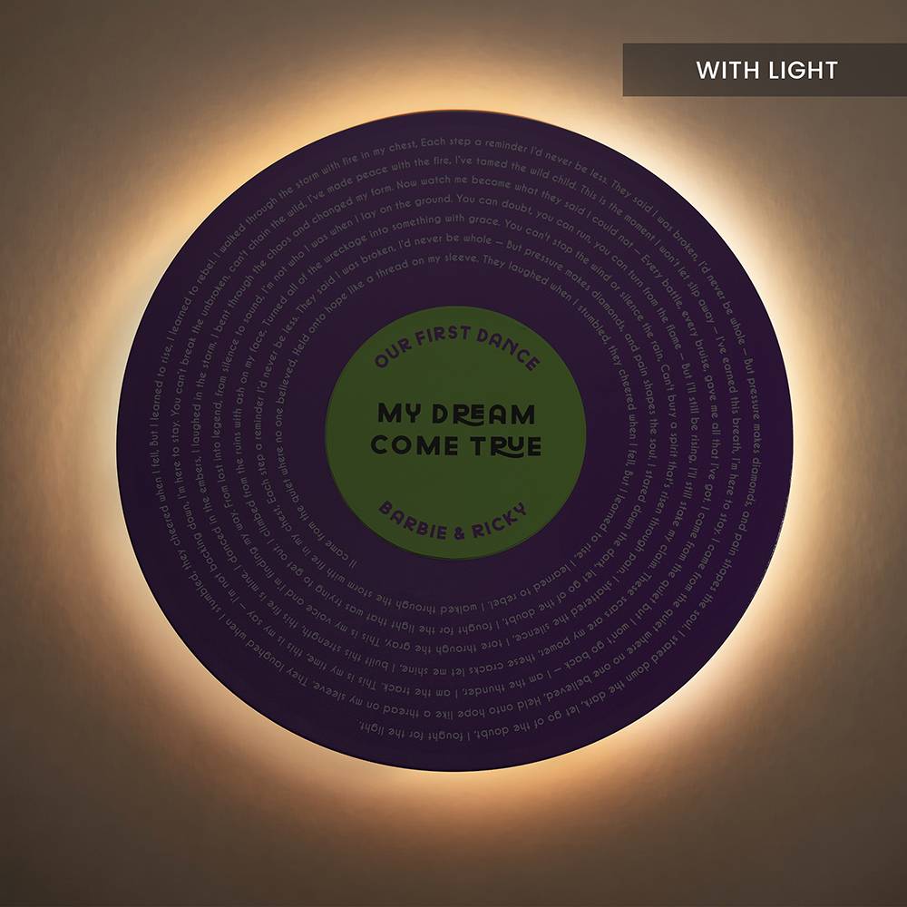 Timeless Tune - 3D Custom Record-8 Timeless Tune - 3D Custom Record-8 product photo