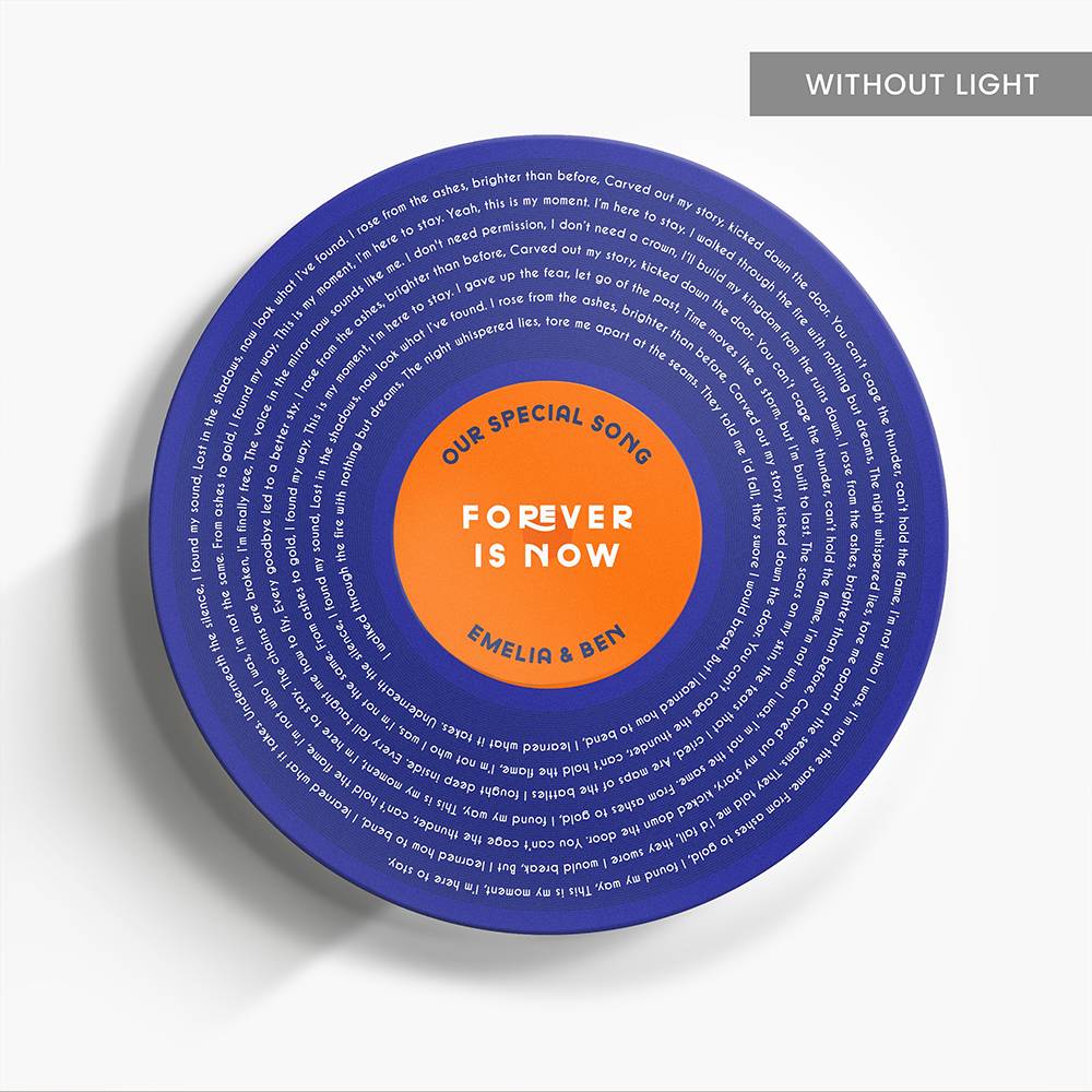 Timeless Tune - 3D Custom Record-7 Timeless Tune - 3D Custom Record-7 product photo