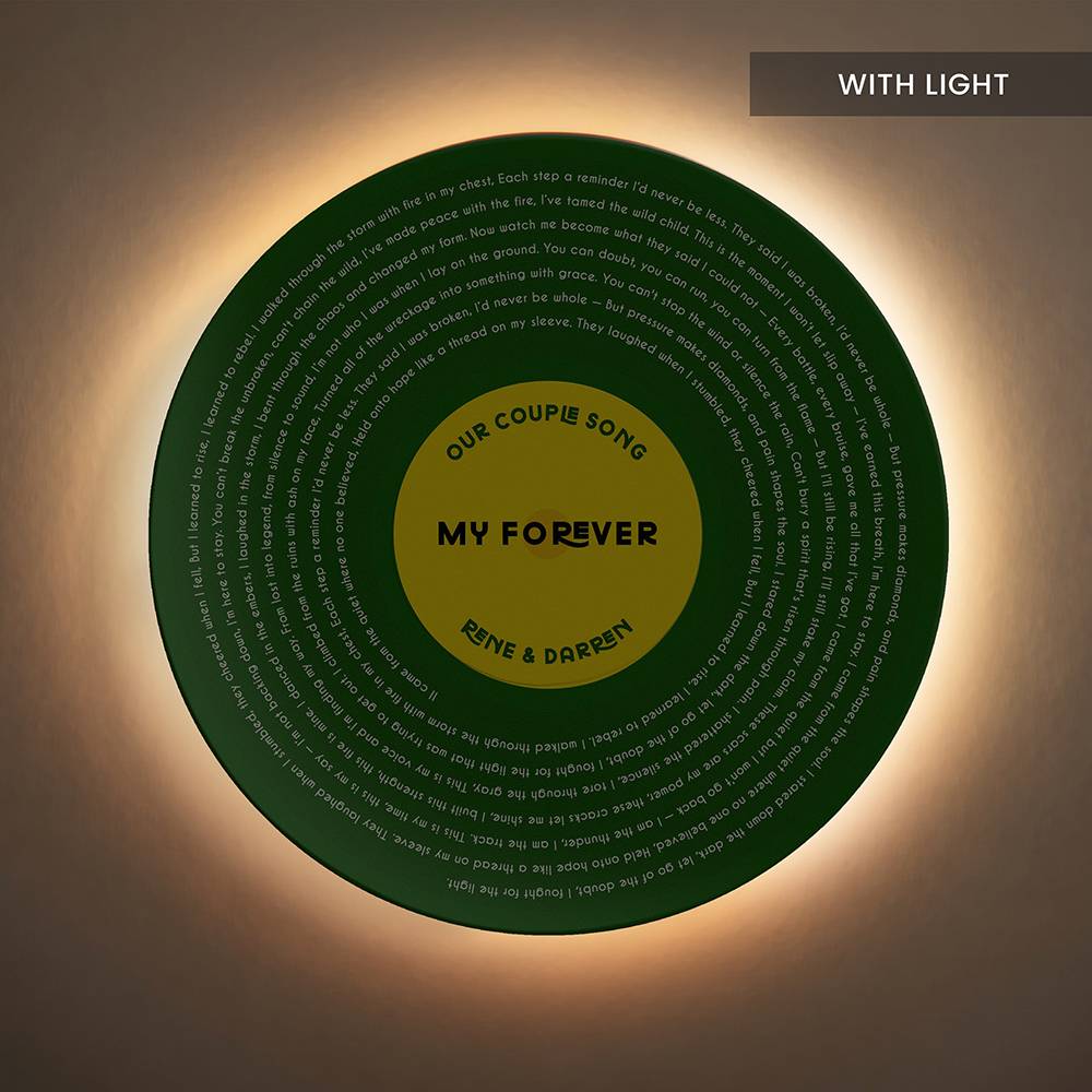 Timeless Tune - 3D Custom Record-3 Timeless Tune - 3D Custom Record-3 product photo