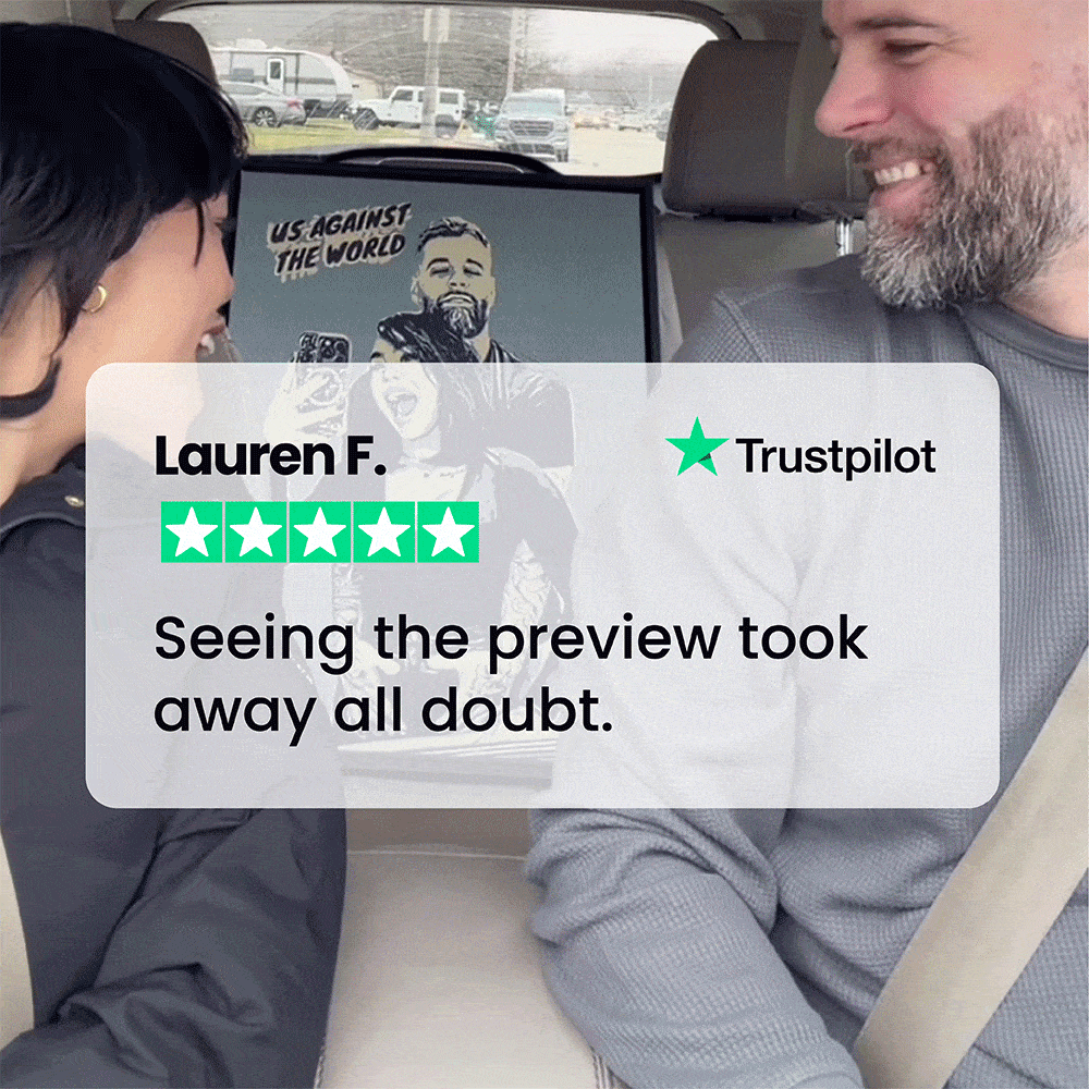 Together- Horizontal Pop Art Family Portrait-2 Together- Horizontal Pop Art Family Portrait-2 product photo