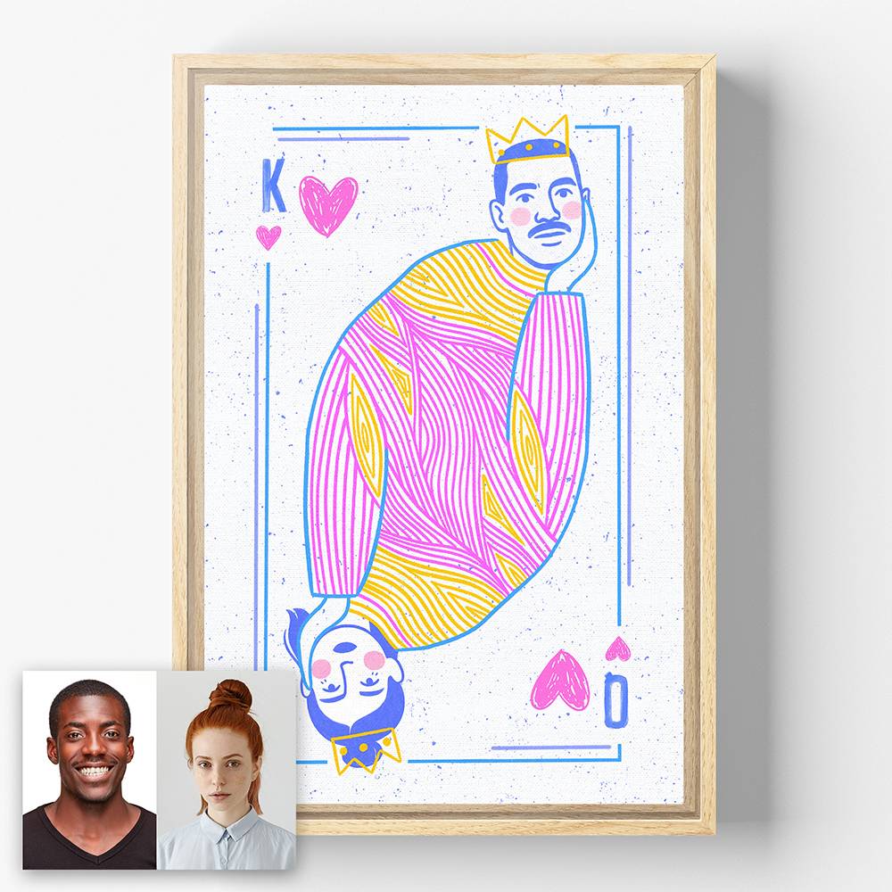Two of Heart - Custom Portrait Canvas-4 Two of Heart - Custom Portrait Canvas-4 product photo