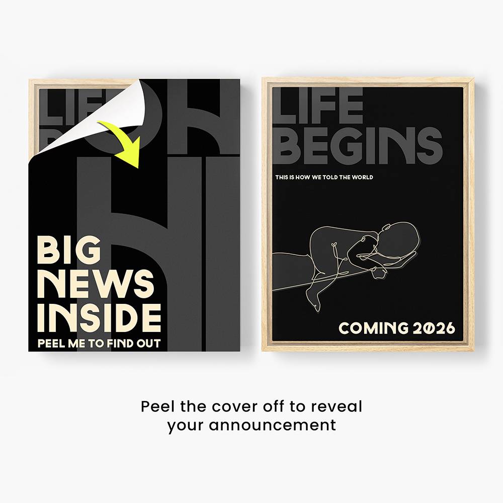 Unveil me - Custom Peel To Reveal Canvas-2 product photo