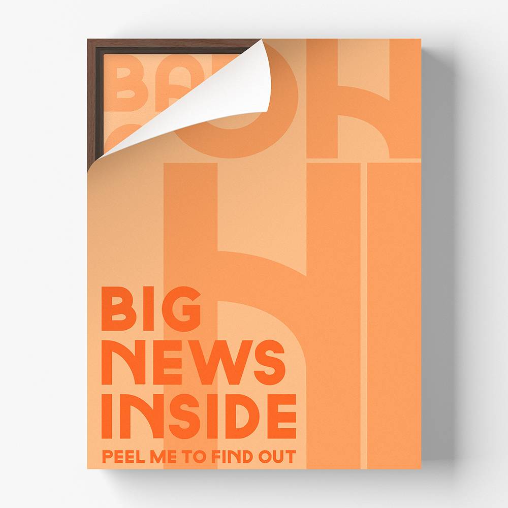 Unveil me - Custom Peel To Reveal Canvas-3 product photo