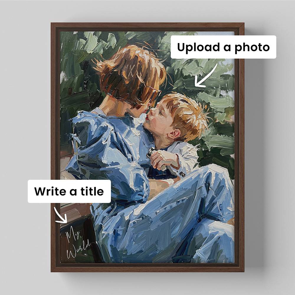 Where Love Begins – Custom Oil Painting Canvas-3 Where Love Begins – Custom Oil Painting Canvas-3 product photo
