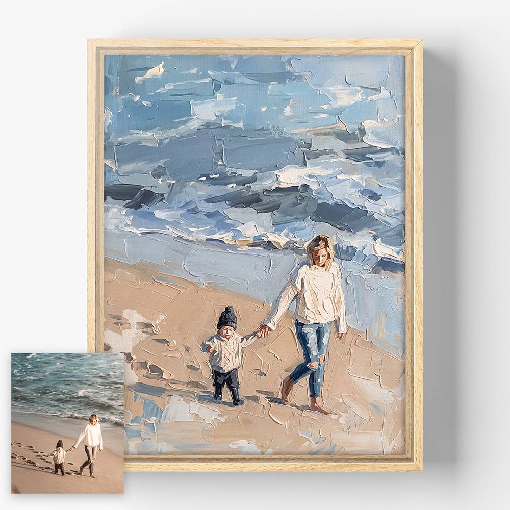 Where Love Begins – Custom Oil Painting Canvas-8 Where Love Begins – Custom Oil Painting Canvas-8 product photo