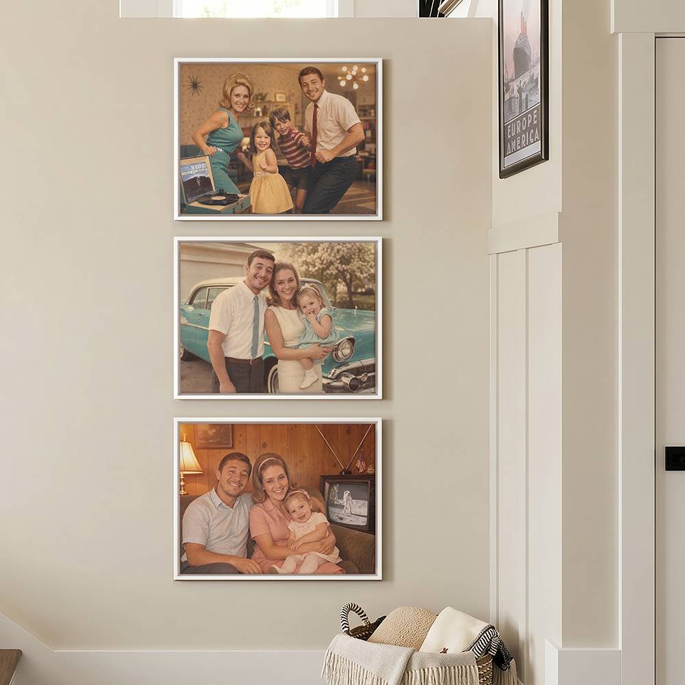 Back in Time - Custom Portrait Canvas-2 Back in Time - Custom Portrait Canvas-2 product photo