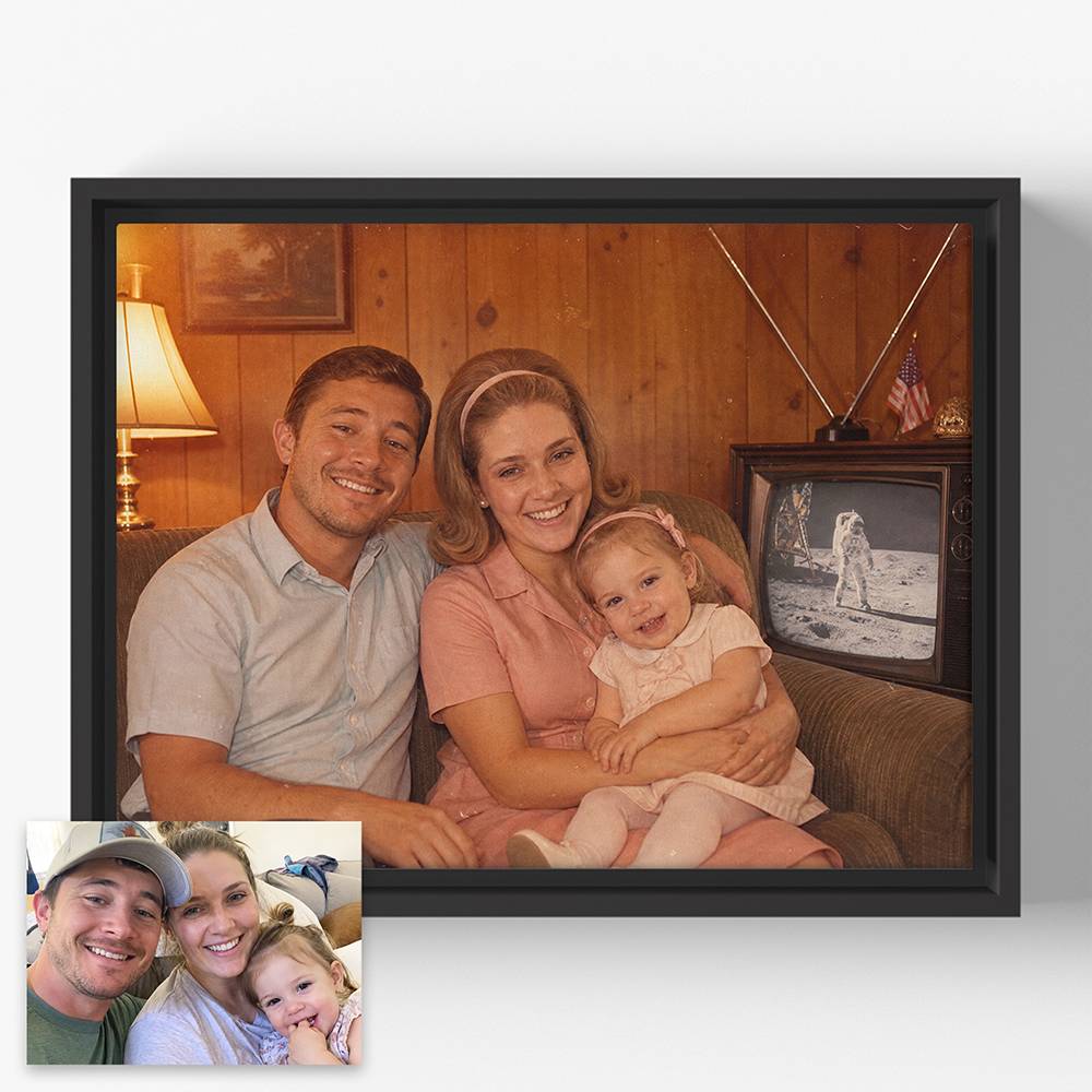 Back in Time - Custom Portrait Canvas-5 Back in Time - Custom Portrait Canvas-5 product photo