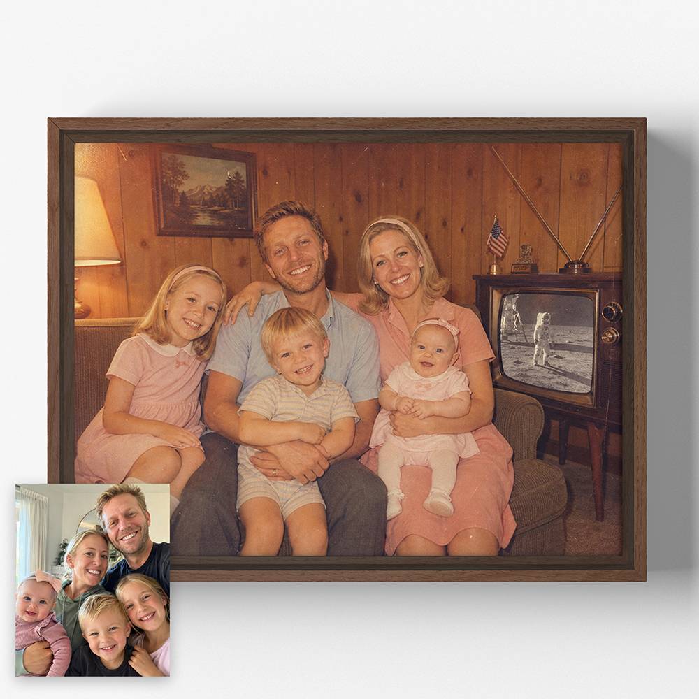 Back in Time - Custom Portrait Canvas-3 Back in Time - Custom Portrait Canvas-3 product photo