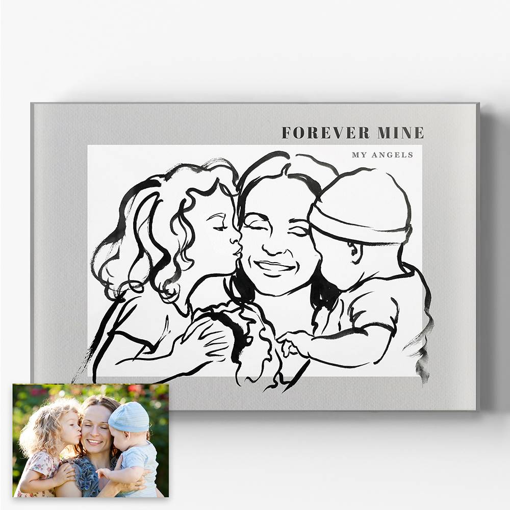 Where We Belong - Custom Portrait Acrylic-3 product photo